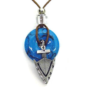 Diamond Cut Necklace - Arrowhead